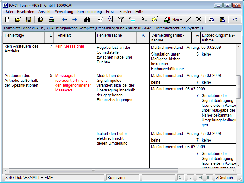 User defined view
