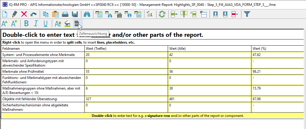 highlights_0040_Mangement Report aligning